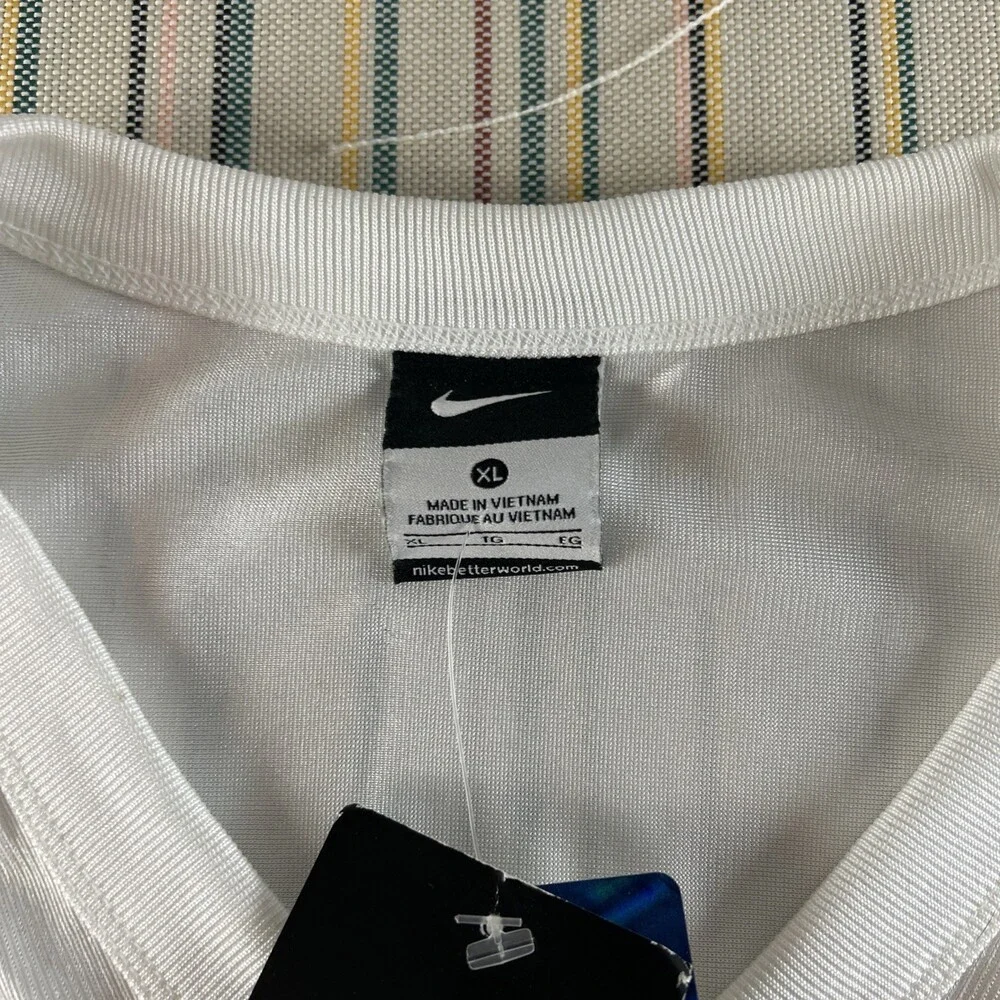 NEW LSU Nike Football Jersey Mens XL White NOS 2011 BCS Bowl 2012 Champion #8394